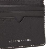 Portefeuille Noir Homme Tommy Hilfiger Saffianos0 vue 3