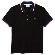 Polo Noir Homme Lacoste PH3461 vue 3