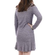 Robe Bleu Gris chinée Femme SunValley DAREEL vue 2