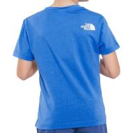 T-shirt Bleu/Blanc Garçon The Nort Face Ampere vue 2