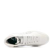 Baskets Blanches Femme Puma Court Legend Reptile vue 4