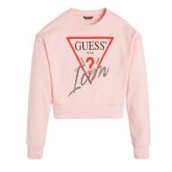 Sweat Rose Fille Guess Logo icon