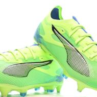 Chaussures de football Vert/Jaune Homme Puma Ultra 5 vue 6