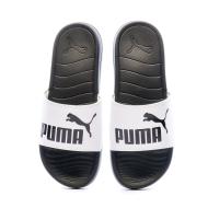 Claquettes Blanc/Noir Homme Puma Popcat 20 vue 3