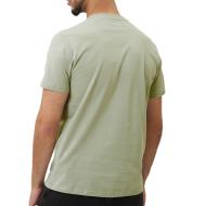 T-shirt Vert Homme Pepe jeans Castle vue 2