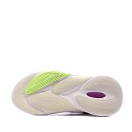 Baskets Blanc/Violet Femme Adidas Ozelia vue 5