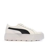 Baskets Blanc/Noir Femme Puma Karmen L vue 2