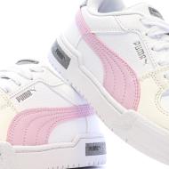 Baskets Blanches/Roses Fille Puma Ca Pro vue 7