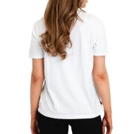 T-shirt Blanc Femme Superdry Vintage Logo vue 2