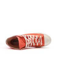 Baskets Oranges Femme Converse Chuck Taylor All Star Platform vue 4
