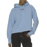 Sweat à Capuche Bleu Femme Tommy Hilfiger Essential