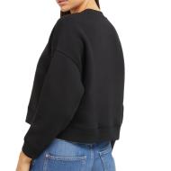 Sweat Noir Femme Guess Lurex Triangle vue 2