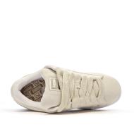Baskets Beige/Blanc Femme Puma Suede XL vue 4