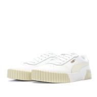 Baskets Beige/Blanc Femme Puma Carina vue 6