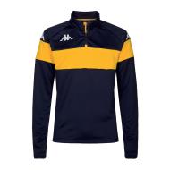 Sweat Noir/Jaune Homme Kappa Dovare
