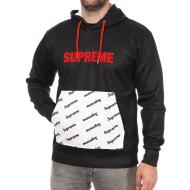 Sudadera con capucha negra Supreme Grip Machop para hombre barato