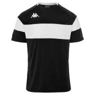 T-Shirt de Sport Noir Garçon Kappa Dareto