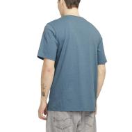 T-shirt Bleu/Orange Homme Jack & Jones Tex vue 2