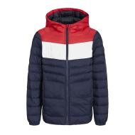 Doudoune Marine/Blanc/Rouge Enfant Jack and Jones Whwing