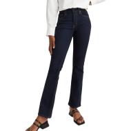 Jean 725 Bleu Brut Femme Levi's High Rise Bootcut pas cher