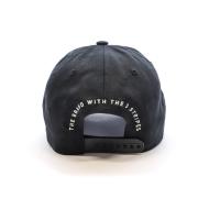 Casquette Noire Homme Adidas Wording vue 3