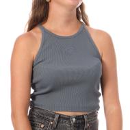 Débardeur Gris Femme Superdry Racer pas cher
