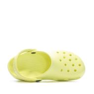 Sandales Crocs Jaunes Femme Classic Sabot U vue 4