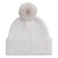 Bonnet Gris Femme Tommy Hilfiger Th Pom Pom vue 2