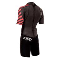 Combinaison trifonction Noir/Rouge Homme Mako Swimrun vue 2