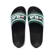 Claquettes Noires/Vertes/Blanches Homme Fila Morro vue 3