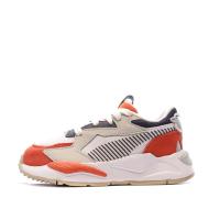 Baskets Blanches Enfant Puma College pas cher