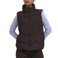 Doudoune sans manches Marron Femme JDY Power pas cher