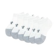 x3 Chaussettes Blanches Mixte Under Armour Heatgear pas cher