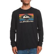 T-Shirt Manches longues Noir Homme Quiksilver Qsrainbowls