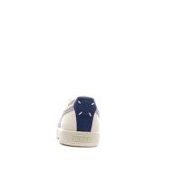 Baskets Blanches/Gris Homme Puma Clyde Base vue 3
