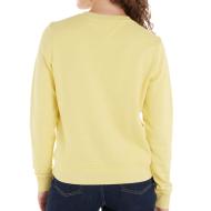Sweat Jaune Femme Tommy Hilfiger Tjw Reg Color Serif vue 2