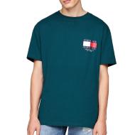 T-shirt Bleu Homme Tommy Hilfiger Sig