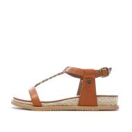 Sandales Camel Femme Chattawak SARA