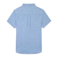 Chemise Bleu Homme TBS CALELCHA vue 2