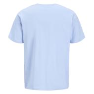 T-Shirt Bleu Pastel Homme Jack & Jones Hurban vue 2