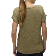 T-Shirt Vert Clair Femme Vero Moda Brianna 102913530 vue 2