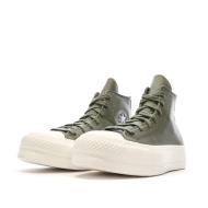 Baskets Kaki Femme Converse Chuck Taylor vue 6