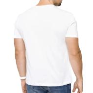 T-shirt Blanc Homme Lacoste TH7618 vue 2