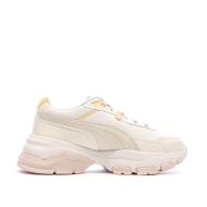 Baskets Roses/Jaune Femme Puma Cassia vue 2