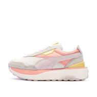 Baskets Grises/Rose Fille Puma Cruise Rider pas cher