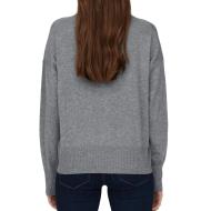 Pull Gris Femme JDY Prime Life vue 2