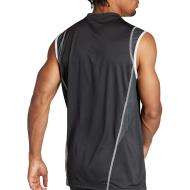 AS Roma Débardeur Training Noir Homme Adidas vue 2