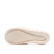 Claquettes Blanches Mixte Nike Victori vue 2