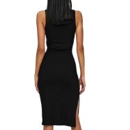 Robe Noir Femme JDY Bianca vue 2