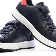 Baskets Marines Garçon Ellesse Santo vue 7